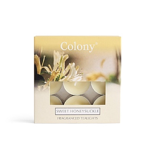 Wax Lyrical Colony Sweet Honeysuckle Tealights (Pack of 9)