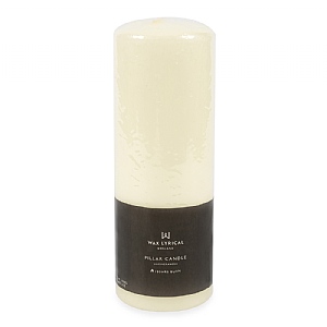 Wax Lyrical Unscented Ivory Pillar Candle 7 x 20cm