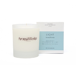 Aromaworks Light Range Spearmint & Lime Candle 30cl