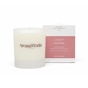 Aromaworks Light Range Amyris & Orange Candle 30cl