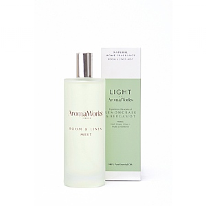 Aromaworks Light Range Lemongrass & Bergamot Room Mist