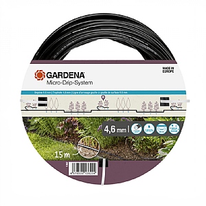GARDENA Micro-Drip-System Drip Irrigation Line - Extension Irrigation for plants (6mm)