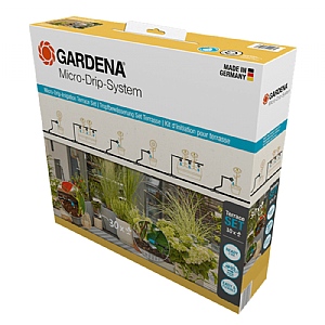 Gardena Micro-Drip-System Irrigation Set - Terrace (30 plants)