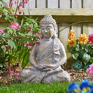 Smart Garden Resting Buddha