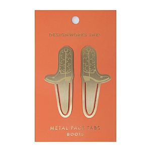 Designworks Ink Metal Page Tabs - Boots