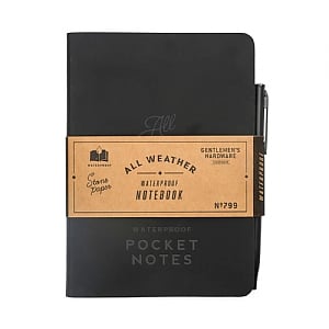 Gentlemens Hardware Waterproof Notebook
