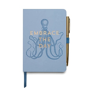 Designworks Ink Vintage Sass Notebook with Pen - Embrace the Day