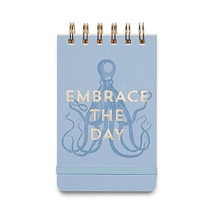 Designworks Ink Vintage Sass Twin Wire Notepad - Embrace the Day
