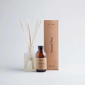 St Eval Sweet Pea, Reed Diffuser (150ml)