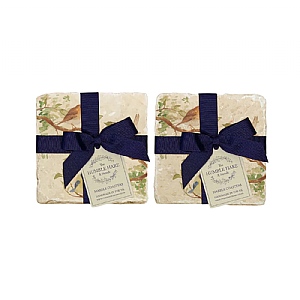 The Humble Hare 'Happy Hedgerow' Coasters (Set of 2)