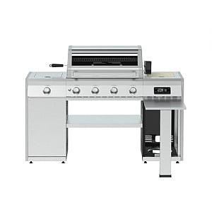 Grillstream Island 4 Burner Hybrid Barbecue