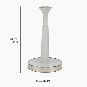 Joseph Joseph Push&Tear™ Kitchen Roll Holder - Stone