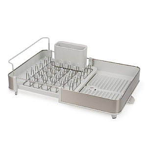 Joseph Joseph Extend™ Steel Expandable Dish Drainer - Stone