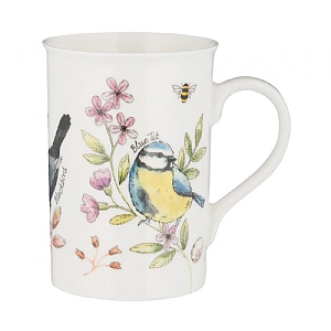 Price & Kensington Garden Birds Honeysuckle Mug
