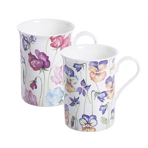 Price & Kensington Viola & Sweetpea Mug