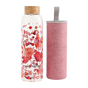 Waterdrop Glass Bottle - Relax (600ml)