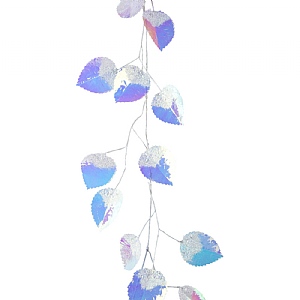 Decoris Iridescent Bead Garland (130cm)