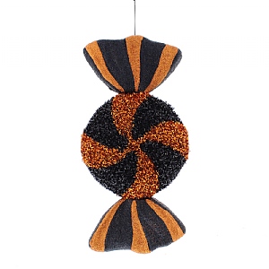 Orange & Black Candy Sweet Decoration (28cm)