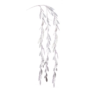 Floralsilk Metallic Hanging Leaf Spray (97cm)