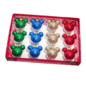 Disney Ear Baubles Mickey - (Box of 12)