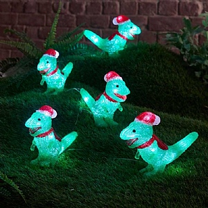 Three Kings InLit Ice Dinos - Set of 5 (40 LEDs)
