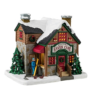 Lemax Winter's Haven Café
