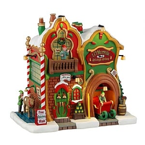 Lemax Li'l Murph's Sleigh Shop