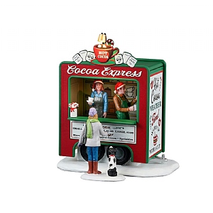 Lemax Cocoa Express Set Of 2