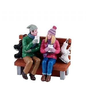 Lemax Hot Cocoa Drinkers