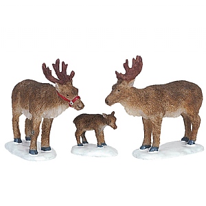 Lemax Reindeer - (Set of 3)