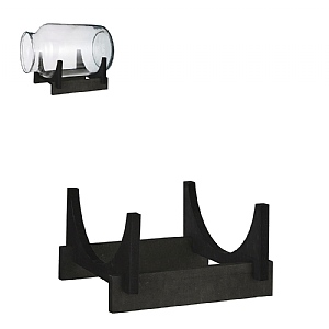Village Terrarium Stand (L 27.5cm x W 27.5cm x H 5.5cm)