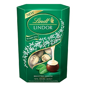 Lindt Lindor Dark Mint Chocolate Truffles (200g)