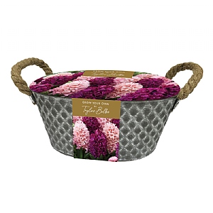 Hyacinth Outdoor Metal Trough