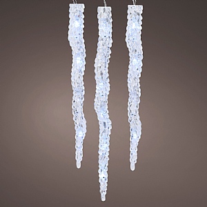 Lumineo Cool White Acrylic LED Icicles
