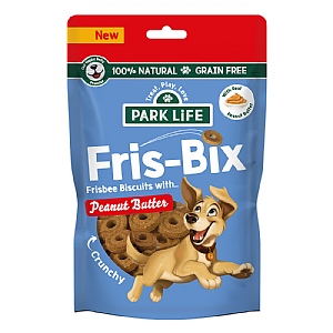 PARK LiFE Fris-Bix Dog Biscuits - Peanut Butter (100g)