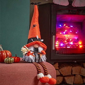 Mrs Halloween Dangly Legs Plush Figure