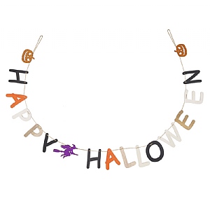 Happy Halloween Garland