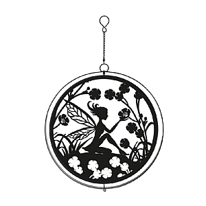 Metal Fairy Hanging Spinner