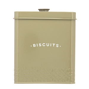 Artisan Street Biscuit Canister - Moss