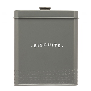 Artisan Street Biscuit Canister - Smoke