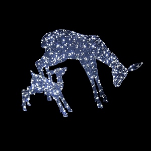 Noma BlackDuo Woburn Deer & Fawn (70cm)
