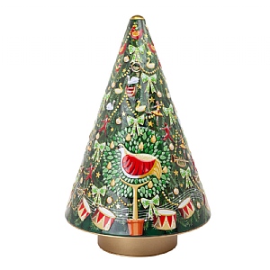 12 Days Xmas Musical Tree Cookie Tin (300g)