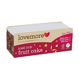 Love More GF Iced Rich Fruit Cake (330g)