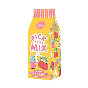 The Treat Kitchen Retro Pick & Mix Sweet Carton (160g)