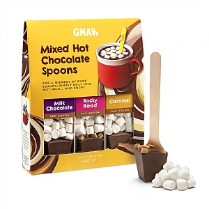 Gnaw Mixed Hot Chocolate Spoons Gift Set (120g)