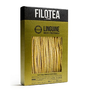 Filotea Garlic & Parsley Linguine Egg Pasta (250g)