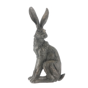 Grey Sitting Hare Ornament (52cm)