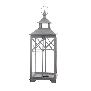 Large Slate Grey Lantern (82cm)
