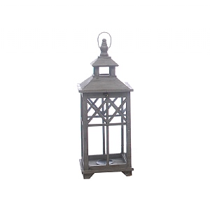 Medium Slate Grey Lantern (61cm)