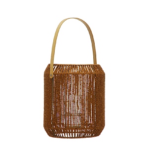 Candle Holder Twisted Paper Lantern (34cm)
